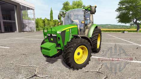 John Deere 5105M v3.0 for Farming Simulator 2017