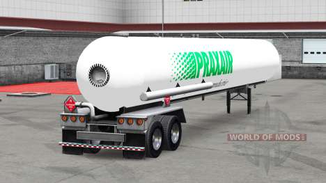 The semitrailer-tank v1.5 for American Truck Simulator