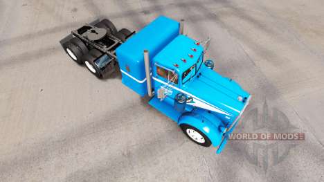 Wanners Trucking skin for Kenworth truck 521 for American Truck Simulator