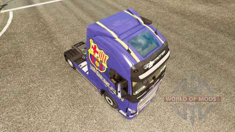 Barcelona skin for Volvo truck for Euro Truck Simulator 2