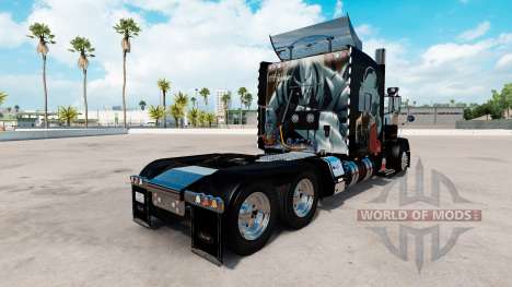 Fullmetal Alchemist skin for the truck Peterbilt for American Truck Simulator