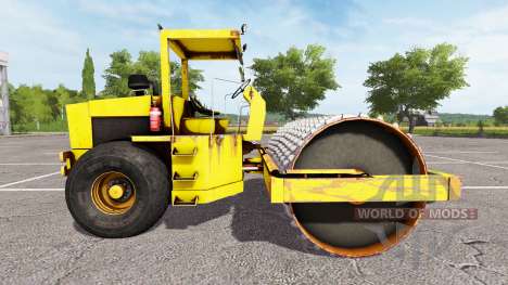 Vibratory soil compactor v1.3 for Farming Simulator 2017