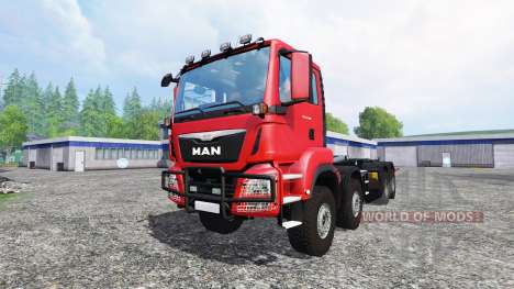 MAN TGS 41480 8x8 container for Farming Simulator 2015