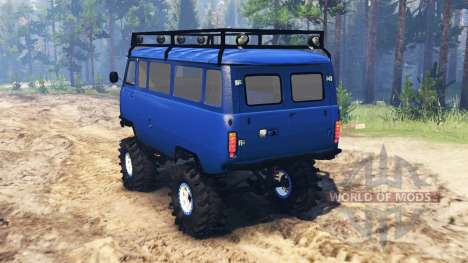 UAZ 3909 for Spin Tires
