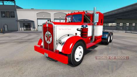 The skin on the truck Texaco Kenworth 521 for American Truck Simulator