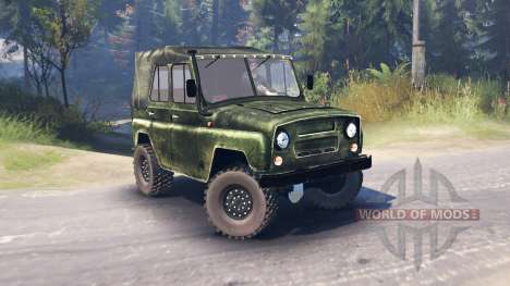 UAZ-469 HD for Spin Tires