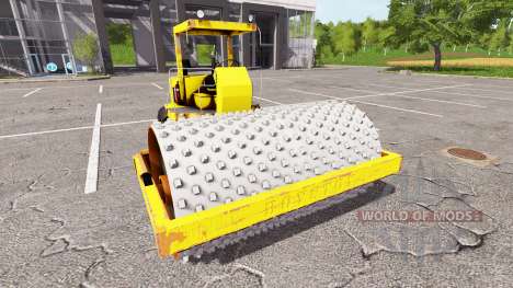 Vibratory soil compactor v1.3 for Farming Simulator 2017