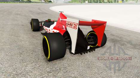 The formula 1 race car v2.0 for BeamNG Drive