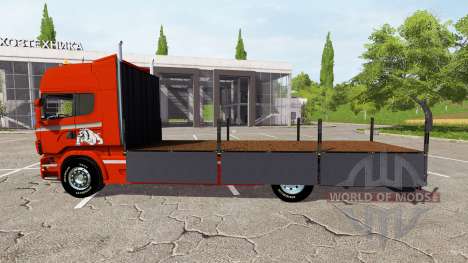 Scania R730 side tarpaulin for Farming Simulator 2017