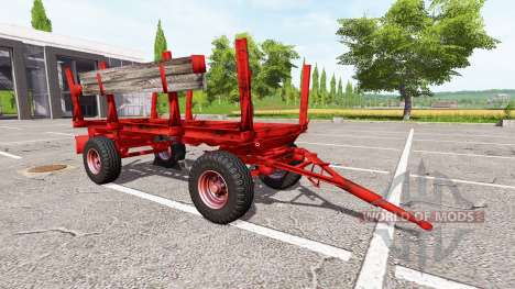 Timber trailer Krone for Farming Simulator 2017