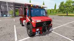 Mercedes-Benz Unimog wood for Farming Simulator 2017