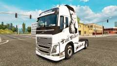 Paul Walker skin for Volvo truck for Euro Truck Simulator 2