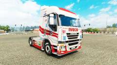 Skin Luis Lopez on the truck Iveco for Euro Truck Simulator 2