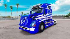 Skin First Class on the Volvo trucks VNL 670 for American Truck Simulator