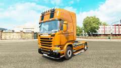 Camaro skin for Scania truck for Euro Truck Simulator 2