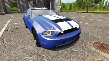 Ford Mustang GT road rage light addon for Farming Simulator 2017