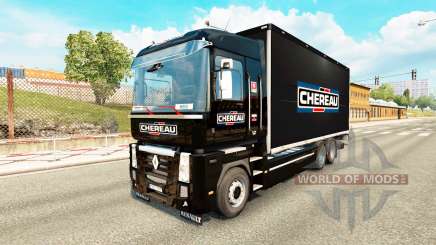 Skin Chereau for tractor Renault Magnum tandem for Euro Truck Simulator 2