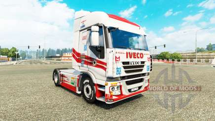Skin Luis Lopez on the truck Iveco for Euro Truck Simulator 2