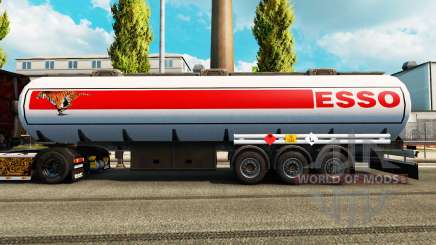 Skins on the fuel semi-trailer for Euro Truck Simulator 2