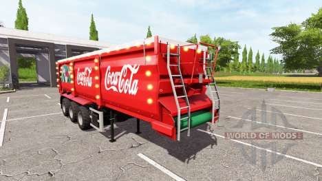 Krampe SB 30-60 Christmas Coca-Cola v1.2 for Farming Simulator 2017