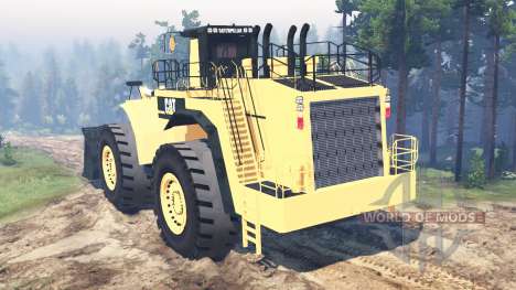 Caterpillar 994F for Spin Tires