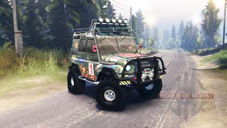 UAZ 469 Angela for Spin Tires