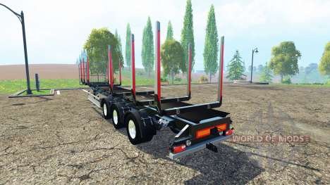 Semi-trailer Fliegl timber v3.0 for Farming Simulator 2015