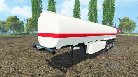 The semitrailer-tank for Farming Simulator 2015