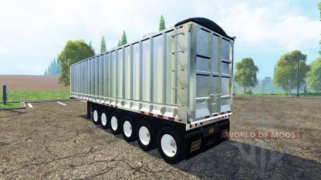 The six-axle semi-trailer truck v2.0 for Farming Simulator 2015