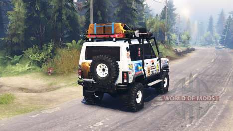 The UAZ 3170 Terra for Spin Tires