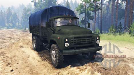 ZIL 130 4x4 for Spin Tires