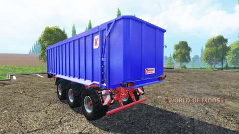 Kroger TAW 30 multifruit blue for Farming Simulator 2015
