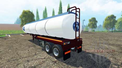 The semitrailer-tank for Farming Simulator 2015