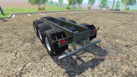 Krampe trailer chassis for Farming Simulator 2015