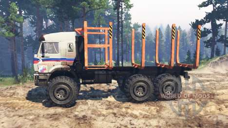 KamAZ 44118 for Spin Tires