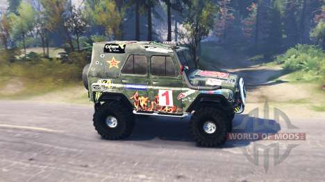 UAZ 469 Angela for Spin Tires