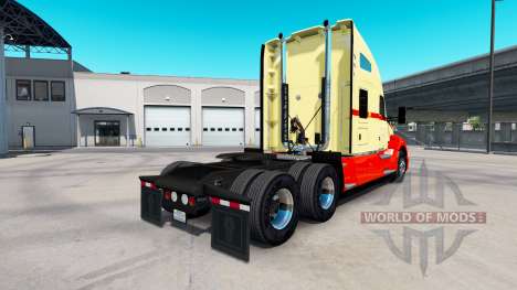 Skin on TLM tractor Kenworth T680 for American Truck Simulator