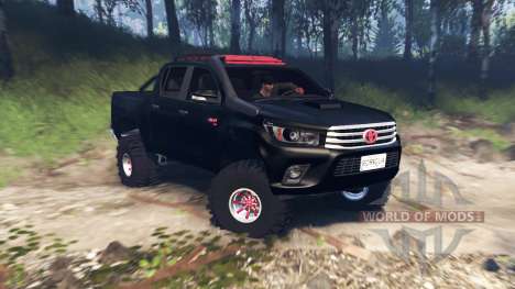 Toyota Hilux Double Cab 2016 v3.0 for Spin Tires