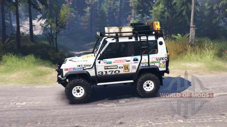 The UAZ 3170 Terra for Spin Tires