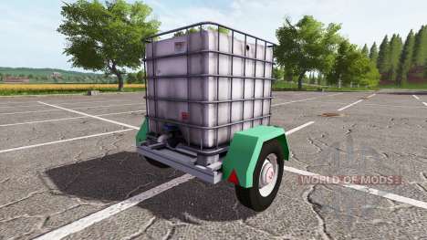 The trailer with water tank for Farming Simulator 2017
