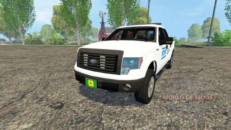 Ford F-150 NYPD for Farming Simulator 2015