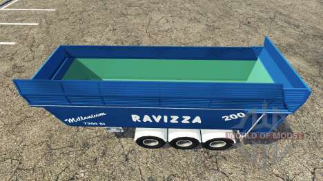 Ravizza Millenium 7200 multicolor for Farming Simulator 2015