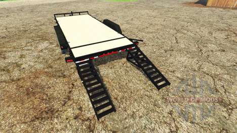 Low bed trailer for Farming Simulator 2015
