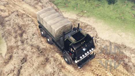 KamAZ 43114 for Spin Tires