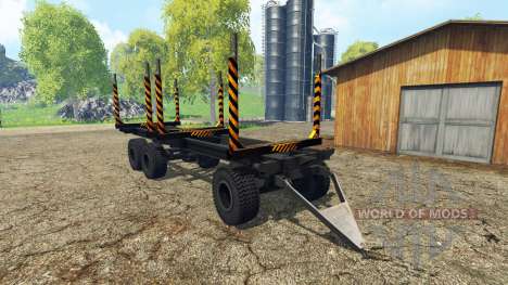 Timber trailer for Farming Simulator 2015