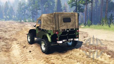 GAZ 69 Expedition for Spin Tires