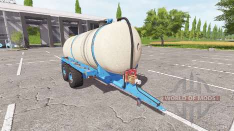 The trailer-cistern for liquid manure for Farming Simulator 2017