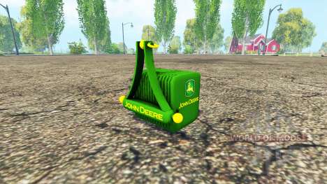 The counterweight John Deere v1.2 for Farming Simulator 2015