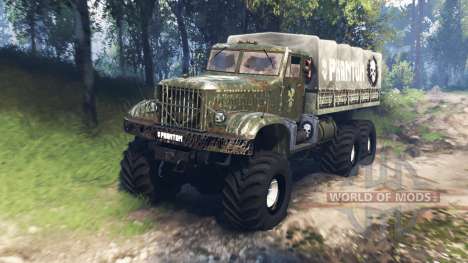 KrAZ 214 v1.3 for Spin Tires