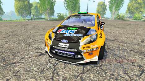 Ford Fiesta RS WRC for Farming Simulator 2015
